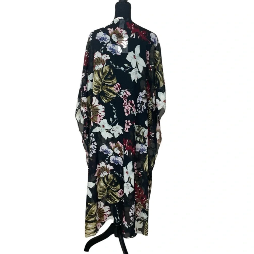Walter Baker Tulum Caftan in Tropical Print NWT